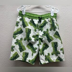 Creeper Print Kids Shorts